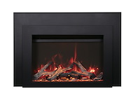 Elektrische sfeerhaard, amantii, ins-fm-30, zwart, 2017 - afbeelding 4 van  5