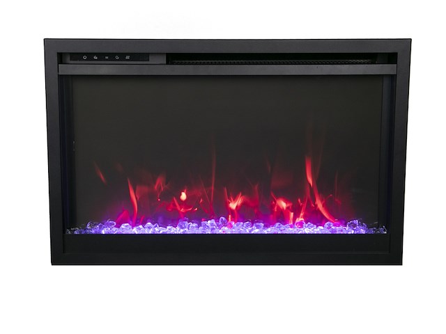 Elektrische sfeerhaard, amantii, trd-30 -xtraslim, zwart, 2017 - afbeelding 8 van  10