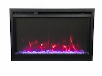 Elektrische sfeerhaard, amantii, trd-30 -xtraslim, zwart, 2017 - afbeelding 8 van  10