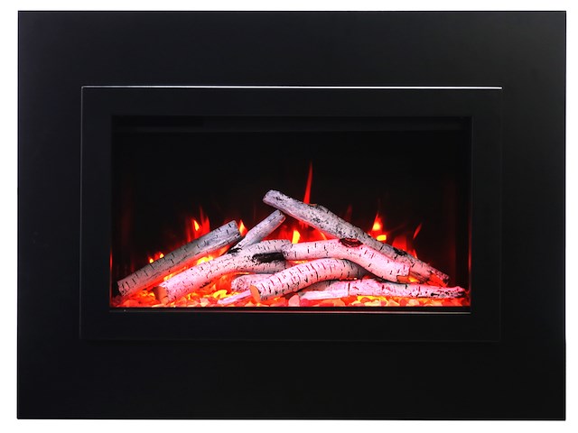 Elektrische sfeerhaard, amantii, zc-fm-37, zwart, 2015 - afbeelding 1 van  3