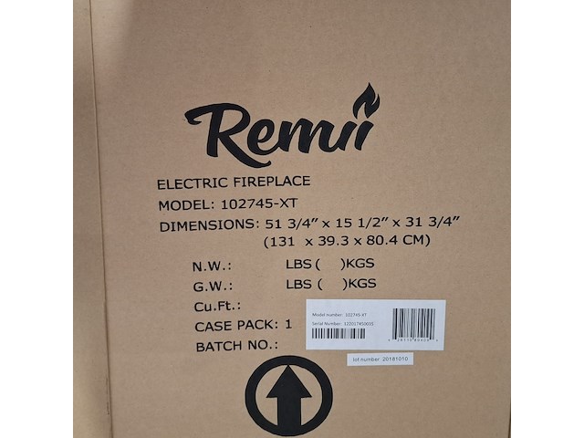 Elektrische sfeerhaard remii, 102745-xt, zwart, 2017 - afbeelding 3 van  3