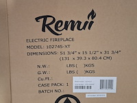 Elektrische sfeerhaard remii, 102745-xt, zwart, 2017 - afbeelding 3 van  3