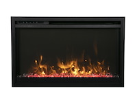 Elektrische sfeerhaard, remii, 26" extra slim, zwart, 2018 - afbeelding 3 van  8