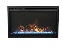 Elektrische sfeerhaard, remii, 26" extra slim, zwart, 2018 - afbeelding 5 van  8