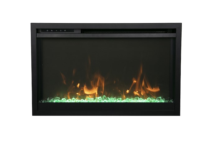 Elektrische sfeerhaard, remii, 26" extra slim, zwart, 2018 - afbeelding 6 van  8