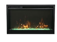 Elektrische sfeerhaard, remii, 26" extra slim, zwart, 2018 - afbeelding 6 van  8