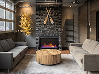 Elektrische sfeerhaard, remii, 26" extra slim, zwart, 2018 - afbeelding 8 van  8