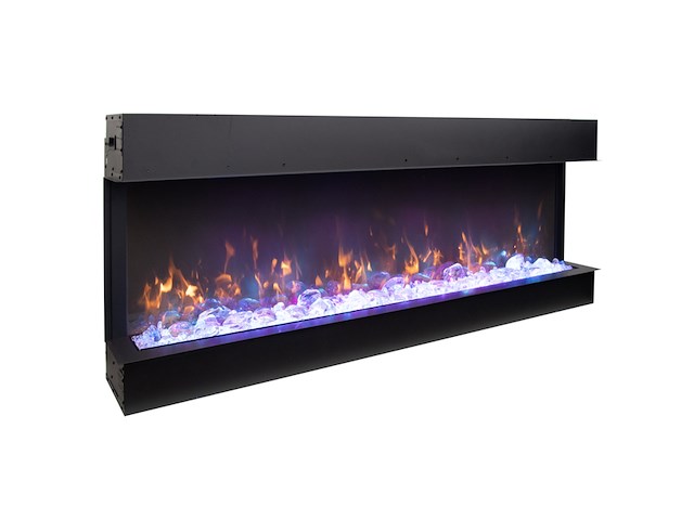 Elektrische sfeerhaard remii, 50-trv-slim wifi, zwart, 2021 - afbeelding 1 van  3