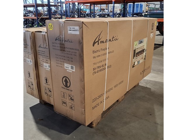 Elektrische sfeerhaard remii, 50-trv-slim wifi, zwart, 2021 - afbeelding 2 van  3