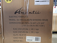 Elektrische sfeerhaard remii, 50-trv-slim wifi, zwart, 2021 - afbeelding 3 van  3