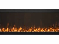 Elektrische sfeerhaard, remii, bi-30-xtraslim, zwart, 2016