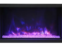 Elektrische sfeerhaard, remii, bi-40-deep-xt, zwart, 2017 - afbeelding 2 van  2