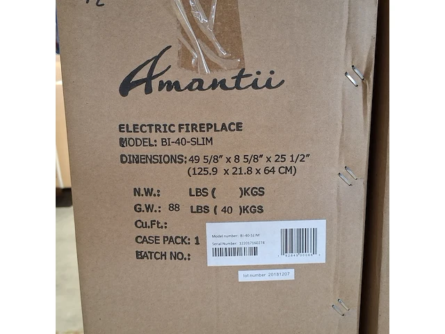Elektrische sfeerhaard, remii, bi-40-slim, zwart, 2015 - afbeelding 2 van  2