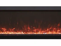 Elektrische sfeerhaard, remii, bi-50-xtraslim, zwart, 2017