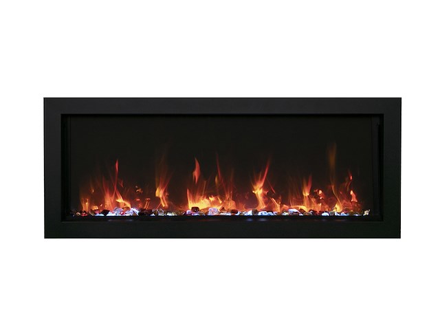 Elektrische sfeerhaard, remii, bi-60-xtraslim, zwart, 2017 - afbeelding 1 van  5