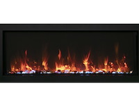 Elektrische sfeerhaard, remii, bi-60-xtraslim, zwart, 2017 - afbeelding 1 van  5