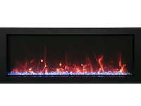 Elektrische sfeerhaard, remii, bi-60-xtraslim, zwart, 2017 - afbeelding 2 van  5