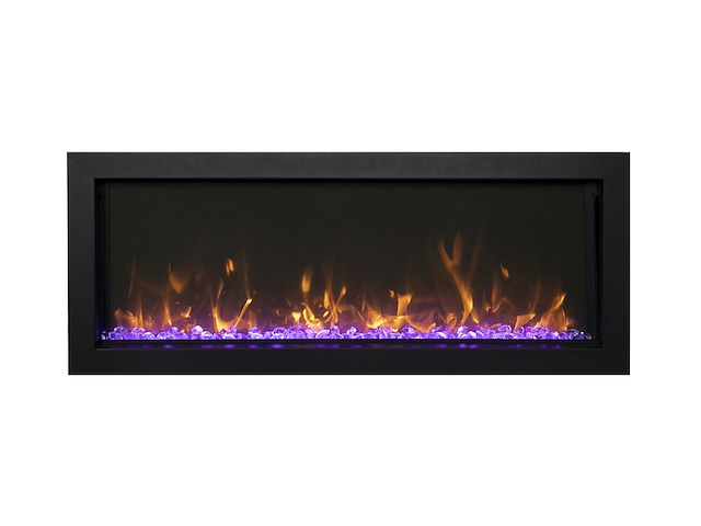 Elektrische sfeerhaard, remii, bi-60-xtraslim, zwart, 2017 - afbeelding 3 van  5