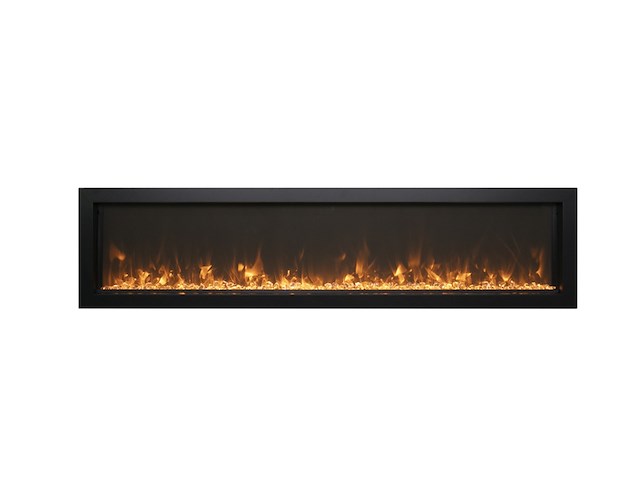 Elektrische sfeerhaard, remii, bi-60-xtraslim, zwart, 2017 - afbeelding 1 van  2