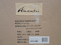 Elektrische sfeerhaard, remii, fs-26-2922, zwart, 2017 - afbeelding 3 van  3