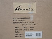 Elektrische sfeerhaard, remii, fs-26-2922, zwart, 2017 - afbeelding 2 van  2