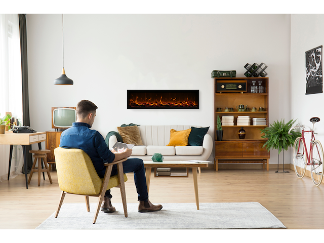 Elektrische sfeerhaard, remii, sym-100-xt-3, zwart, 2020 - afbeelding 2 van  5