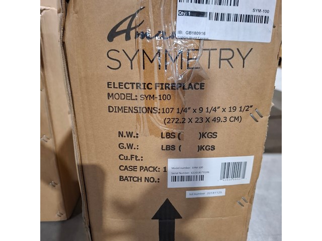 Elektrische sfeerhaard, remii, sym-100 - afbeelding 1 van  1