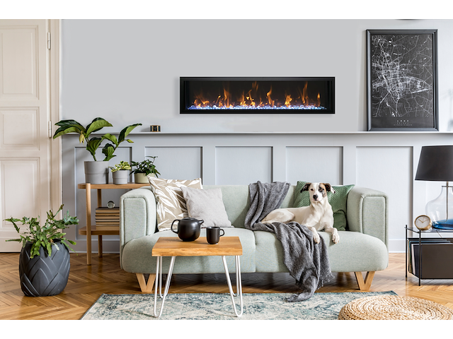 Elektrische sfeerhaard, remii, sym-slim-50, zwart, 2017 - afbeelding 2 van  6