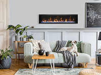 Elektrische sfeerhaard, remii, sym-slim-50, zwart, 2017 - afbeelding 2 van  6