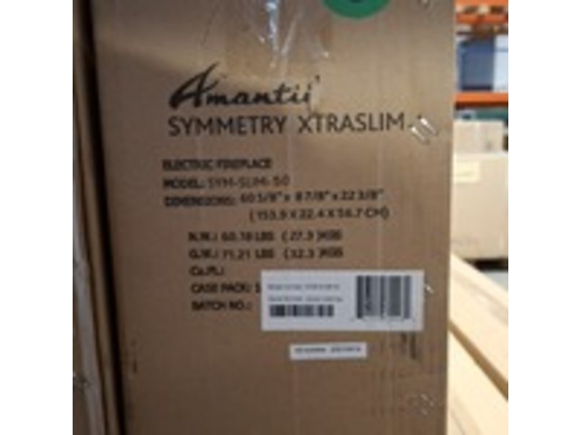 Elektrische sfeerhaard, remii, sym-slim-50, zwart, 2018 - afbeelding 2 van  2