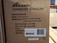 Elektrische sfeerhaard, remii, sym-slim-50, zwart, 2018 - afbeelding 2 van  2