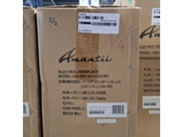 Elektrische sfeerhaard, remii, wm-fm-34-4423-bg, zwart, 2017 - afbeelding 2 van  2