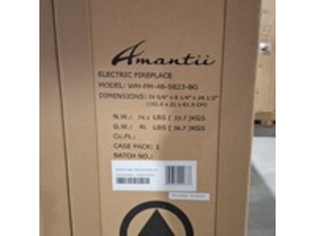 Elektrische sfeerhaard, remii, wm-fm-48-5823-bg, zwart, 2017 - afbeelding 2 van  2