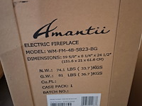 Elektrische sfeerhaard, remii, wm-fm-48-5823-bg - afbeelding 2 van  2