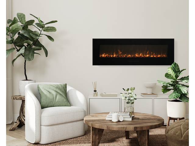 Elektrische sfeerhaard, remii, wm-fm-60-7023-bg, zwart, 2018 - afbeelding 2 van  7