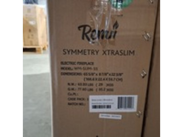 Elektrische sfeerhaard, remii, wm-slim-55, zwart, 2017 - afbeelding 2 van  2