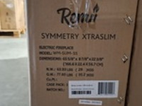 Elektrische sfeerhaard, remii, wm-slim-55, zwart, 2017 - afbeelding 2 van  2