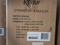 Elektrische sfeerhaard, remii, wm-slim-65, zwart, 2017 - afbeelding 2 van  2