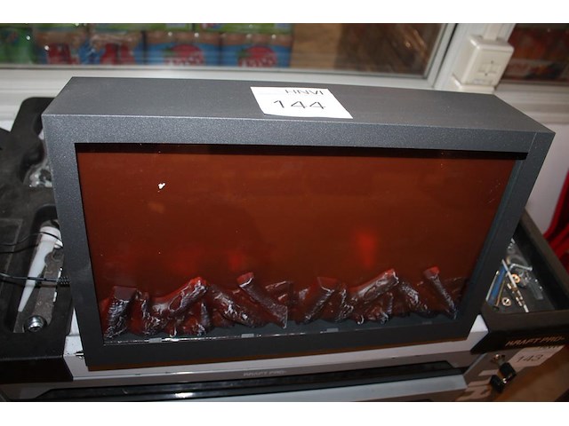 Elektrische sfeerkachel. afmeting 41 x 10 x 25 cm. - afbeelding 1 van  1