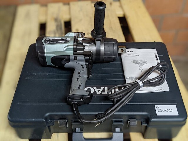 Elektrische slagmoersleutel, 1" hitachi, wr25se - afbeelding 1 van  3