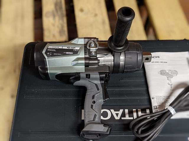 Elektrische slagmoersleutel, 1" hitachi, wr25se - afbeelding 2 van  3