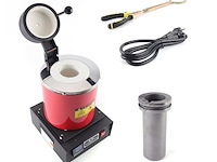 Elektrische smelt oven tot 1100 geschikt voor edelmetaal o.a. goud en zilver, s y italy - afbeelding 1 van  10