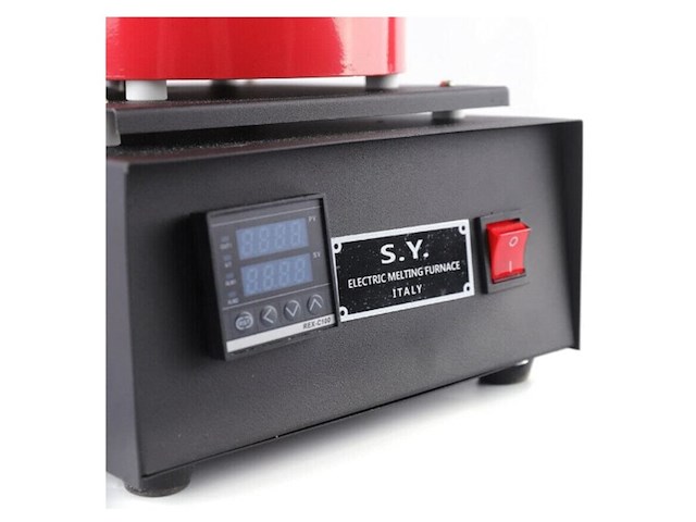 Elektrische smelt oven tot 1100 geschikt voor edelmetaal o.a. goud en zilver, s y italy - afbeelding 5 van  10