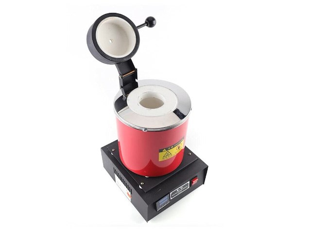 Elektrische smelt oven tot 1100 geschikt voor edelmetaal o.a. goud en zilver, s y italy - afbeelding 8 van  10