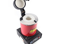 Elektrische smelt oven tot 1100 geschikt voor edelmetaal o.a. goud en zilver, s y italy - afbeelding 8 van  10