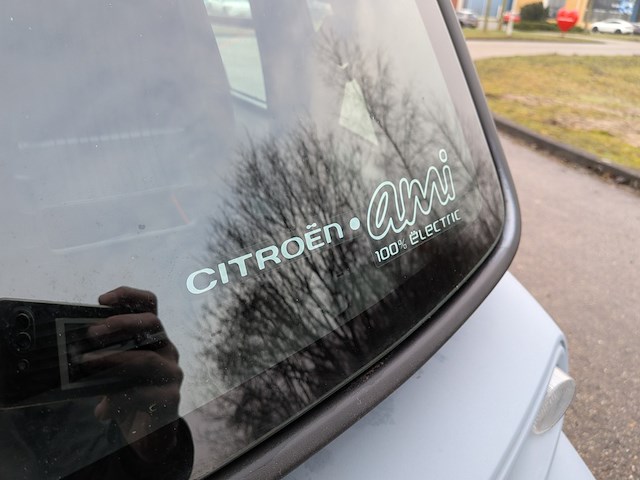 Elektrische stadsauto, citroen, ami, 2022 - afbeelding 9 van  22