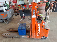 Elektrische stapelaar, doosan, ledd 12.5/20 - afbeelding 1 van  12