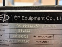 Elektrische stapelaar ep equipment, esl120, bouwjaar 2022 - afbeelding 11 van  11