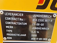 Elektrische stapelaar, jungheinrich, ejc 14, 2000 - afbeelding 2 van  19