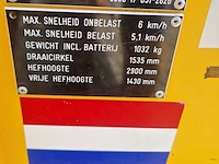 Elektrische stapelaar, jungheinrich, ejc 14, 2000 - afbeelding 3 van  19